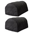 thumbnail image 3 of 4 fundas para reposabrazos de sofá, impermeable elástica . Negro perfecl Funda para reposabrazos de sofá., 3 of 8
