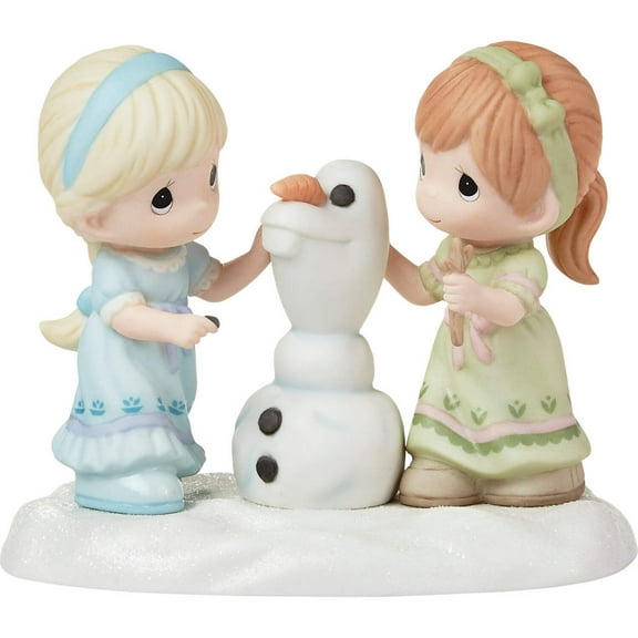 Precious Moments Disney Frozen Building A Snowman Is Better With You Figurine #222025