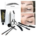 thumbnail image 4 of de tinte impermeable para cejas, juego profesional de teñido de cejas -6 semanas de larga duración Negro Yuyangstore Tinte para cejas, 4 of 7