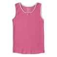thumbnail image 4 of Girls Ultra Soft 100% Cotton Tagless Tank Undershirts 4-Pack - Assorted - Size 3/4, 4 of 6