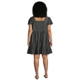 thumbnail image 3 of Terra & Sky Women's Plus Size Square Neck Swing Dress, 3 of 5