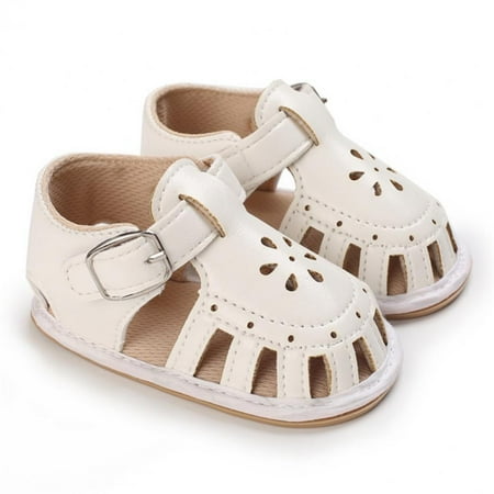 

Infant Baby Girl Boy Sandals Summer Casual Shoes Anti Slip Rubber Sole Toddler Prewalker