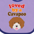 thumbnail image 4 of Inktastic Cavapoo Dog Quote Boys or Girls Baby Bib, 4 of 4