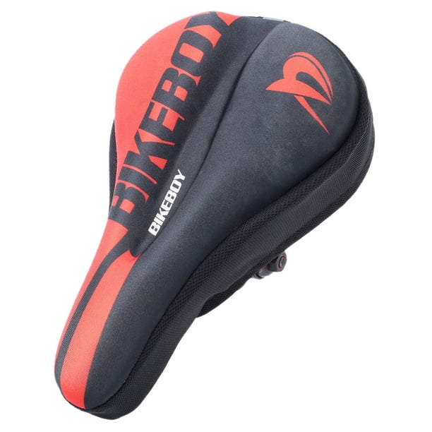 Funda acolchada para asiento de bicicleta, cojín para asiento de bicicleta, cojín transpirable para asiento de bicicleta, funda para cojín de asiento de bicicleta, rendimiento lleno de energía