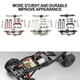 thumbnail image 4 of ZheElen Durable Front Rear Portal Axle DIY Kit For 1/12 MN MN78 Crawler RC Upgrade Part Silver, 4 of 6