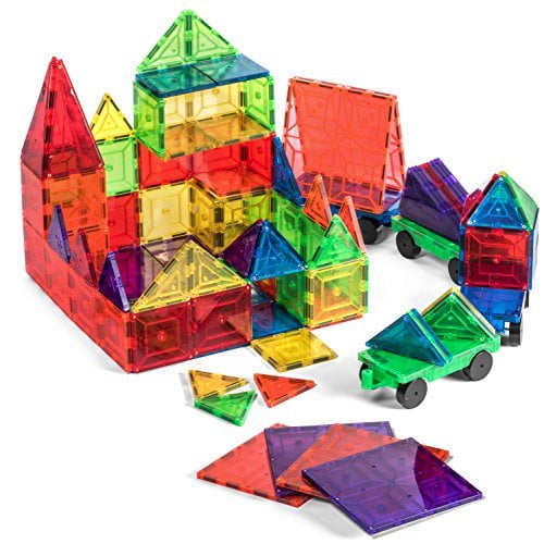 100 piece magnetic blocks