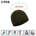 thumbnail image 2 of Gorro cálido de invierno de 3 piezas, gorro de lana Polar suave, gorro grueso a prueba de viento, gorro de esquí al aire libre para hombres y mujeres, 2 of 5