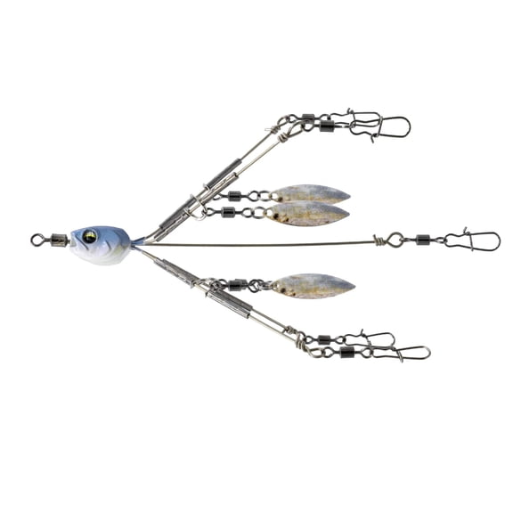 6th Sense – Divine Umbrella Rig 4.8" Finesse Series - Baby Minnow – Bass Fishing Rig