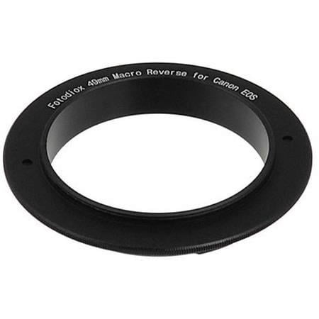 49mm Filter Thread Macro Reverse Mount Adapter Ring for Canon EOS (EF EF-S) Mount SLR Camera Body