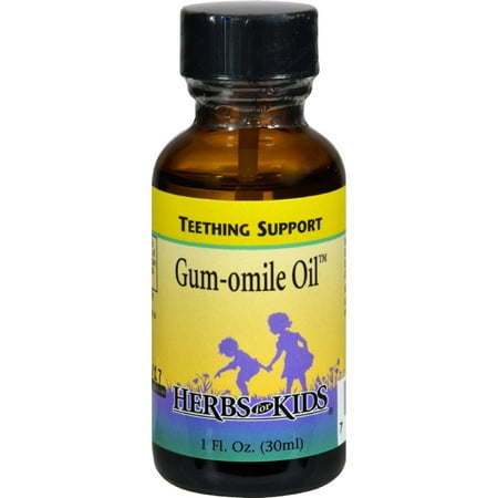 Herbs For Kids Gum-Omile Oil - 1Ounce (Best Herbs For Gum Disease)