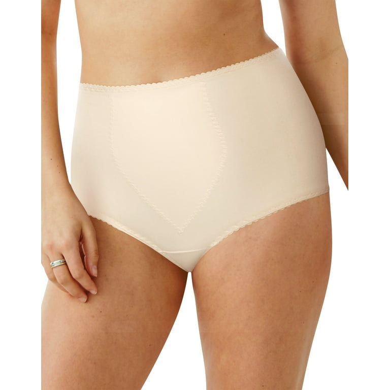 Hanes Womens All-Over Smoothing Control Cotton Brief (H062) - Import It All
