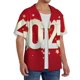 thumbnail image 2 of Fotbe Happy New 2025 Year Camisa Estampada de Manga Corta para Hombre, Casual de Verano, Estilo Playero, Sin Arrugas-3X-Large, 2 of 5