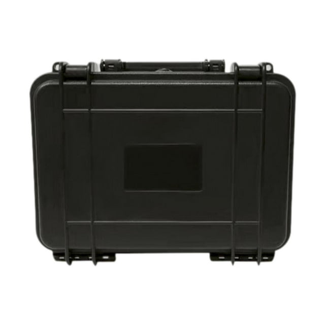 Caja de herramientas para equipos Estuche rígido Organizador de almacenamiento antiimpacto multiusos Estuche de viaje para herramientas eléctricas con 230 mm x 185 mm x 95 mm