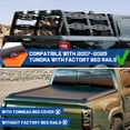 thumbnail image 5 of COMNOVA AUTOPART Overland Bed Rack for Full Size Truck 22" 1/2 Bed Rack Compatible with 2007-2025 Toyota Tundra with Factory Bed Rails, for Without Tonneau Bed Cover., 5 of 9