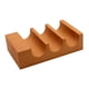 thumbnail image 2 of Soporte de madera para tacos de sushi, soporte para rollos de sushi, decoración decorativa, 3 rejillas para servir Marrón claro, 2 of 9