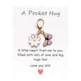thumbnail image 1 of FUYPSE 2026 New Arrivals Greeting Card Display Stand Pocket Hug Cute Charms Flower Butterfly & Themed Keychains Heartwarming Blessing Creative Small Pendants, 1 of 4