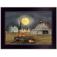 thumbnail image 1 of Spooky Moisson Lune par Billy Jacobs Imprimé Art Mural Bois Multicolore, 1 of 3