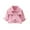 Hot Pink, variant on Atogsazn Childrens Girls Denim Jacket Kids Casual Button Down Long Sleeve Coat Lightweight Tops Clothing Hot Pink 4-5 Years Fashion