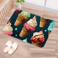thumbnail image 5 of Ice Cream Machine Washable Non-Slip Polyester Indoor Floor Rug and Chair Mats, 5 of 6