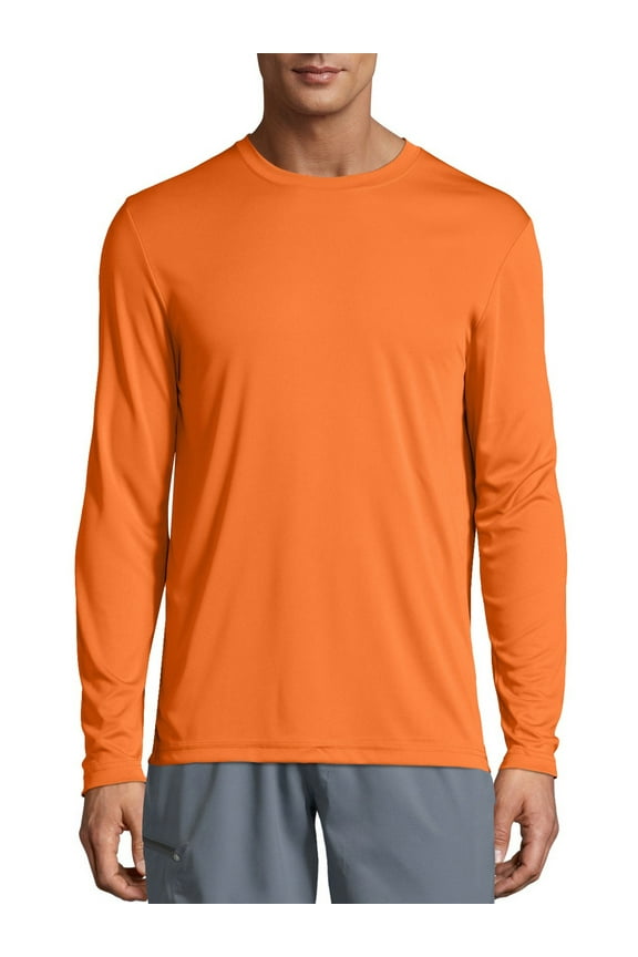 Men's Sport Cool DRI Performance Long-Sleeve T-Shirt (50+ UPF), Sizes S-3XL