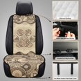 thumbnail image 6 of Eheartsgir Side Airbag Compatible Car Front Seat Covers for Sedan and Truck, Polyester Quilted Non-Slip Seat Covers, Paw Print Vintage Pattern, 6 of 7