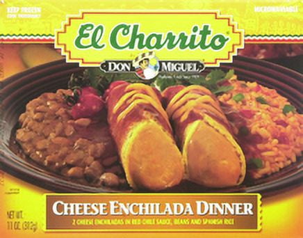 El Charrito™ Cheese Enchilada Dinner 11 oz. Box