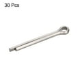 thumbnail image 3 of Unique Bargains Split Cotter Pin, 3x16mm 316 Raccord de Fixation à Clip en Acier Inoxydable, Argent 30Pack, 3 of 5