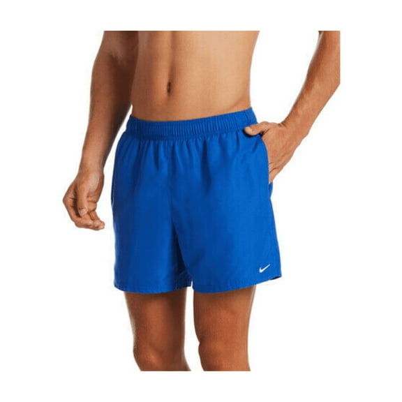 Nike Men's Swim Essential Lap 9  Swimsuit, BLUE , Size S