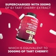 thumbnail image 4 of NutriVein Tart Cherry Extract Capsules - Joint & Muscle Recovery, Vegan - 90 Count, 4 of 9