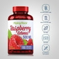 thumbnail image 3 of Raspberry Ketones 500mg | 160 Capsules | for Men and Women | by Piping Rock, 3 of 7