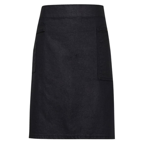 Premier Mens/Womens Division Waxed Look Denim Waist Apron