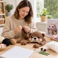 thumbnail image 5 of Hood Hat DIY Crochet Kit, Create Your Own Character | Handmade Art Craft for Beginners with Guide , Adults Fun Creative Gift, Warm Hooded, 5 of 5