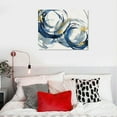 thumbnail image 5 of COMIO Wall Art Abstract Art Paintings Blue Fantasy Colorful Graffiti on White Background Modern Artwork wall Decor for Living Room Bedroom Kitchen, 5 of 6