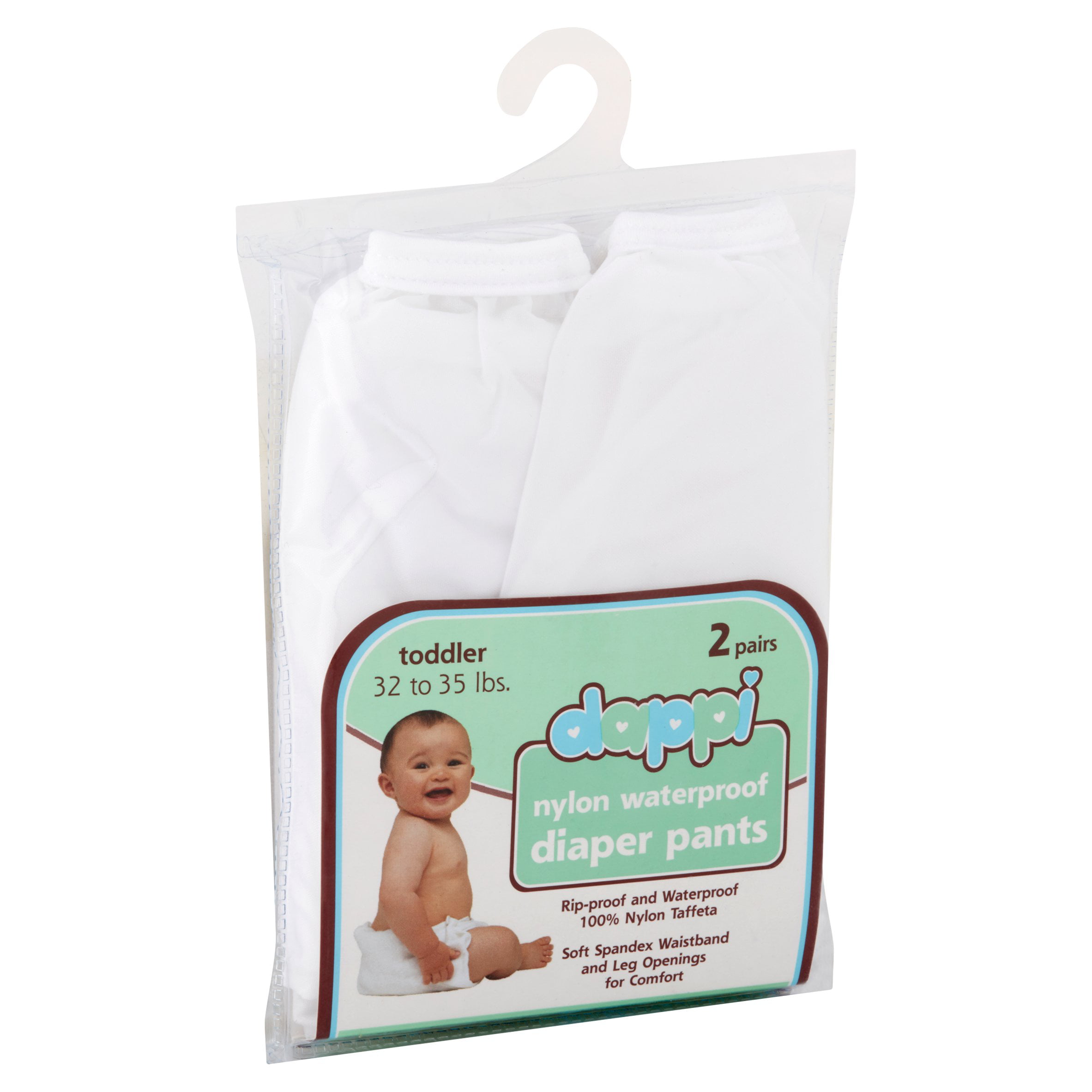 TL Care Dappi Reusable Waterproof Nylon Diaper Pants Bundle Large 