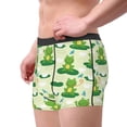 thumbnail image 2 of Pofeuu Cute Frog1 Print Men’s Boxer Briefs, Moisture-Wicking Underwear, Regular,Trunk-Small, 2 of 5