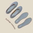 thumbnail image 6 of Rexoro Women's Flats Shoes Round Toe Breathable Knit Shoes Comfortable Slip on Casual Ballet Flats, 6 of 7