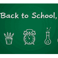 thumbnail image 4 of Chalk Style Back to School Banner with School Supplies Elements Background Party Decorations Photography Props Classroom Decor School Event Decorations Backdrop, 4 of 8