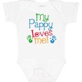 thumbnail image 3 of Inktastic My Pappy Loves Me Boys or Girls Baby Bodysuit, 3 of 5