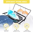 thumbnail image 2 of BEHERZT Ironing Board, Full Size Iron Board with Stretchable Iron Rest&Anti-Scorch Cover, 7 Height Adjustable, Purple, 2 of 8