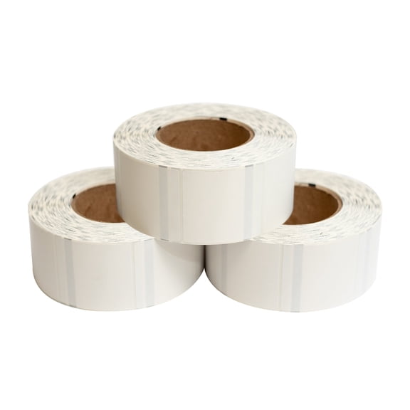 Hobart Quantum HLX / HTI 2.25'' x 2.375'' Blank Scale Label (1200 Labels/Roll, 16 Rolls/Case)