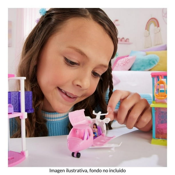 Vehículo para Muñecas Barbie Mini BarbieLand Avión de los Sueños