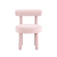 thumbnail image 2 of TOV Furniture Carmel Blush Velours Rembourré Accent Chaise, 2 of 6