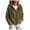 AG-8OPJd-AG, variant on Winter Fleece Jackets for Women Hooded Button Front Side Pocket Long Sleeve Jackets with Pockets