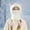 White, variant on Kids Balaclava Winter Hat, Plush Face Cover & Neck Warmer Set, Stretchable One Size Fits Children 4-10 Years, Warm Ear Protection for Outdoor Snow Sports