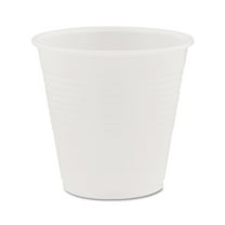 Dart Y5 5 oz. High-Impact Polystyrene Cold Cups - Translucent (25 Sleeves/Carton)