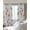 Red, variant on Colorful Hand Print Blackout Curtains for Bedroom/Living Room, Thermal Insulated Kitchen Curtains, Cartoon Watercolor Cute Graffiti Grommet Darkening Window Treatment Drapes 42"x63"x2