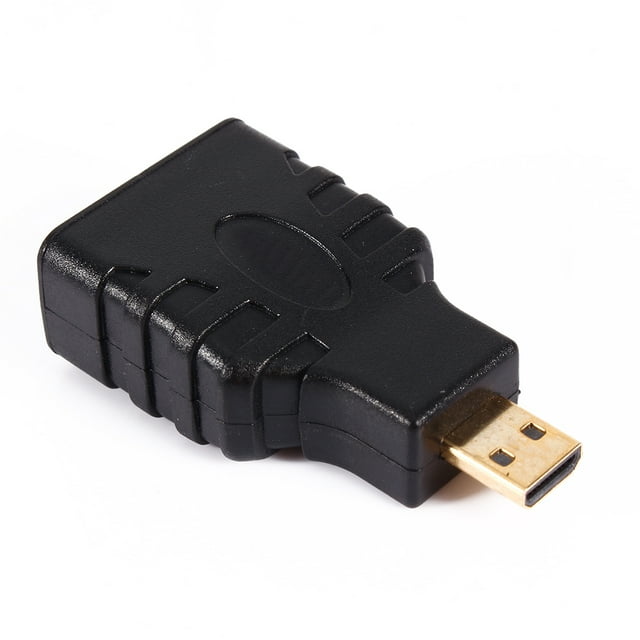 Adaptateur Interface Multimédia Haute Définition PC, Micro HDMI vers HDMI LCD Câble Adaptateur Interface Multimédia Ultra Réactif
