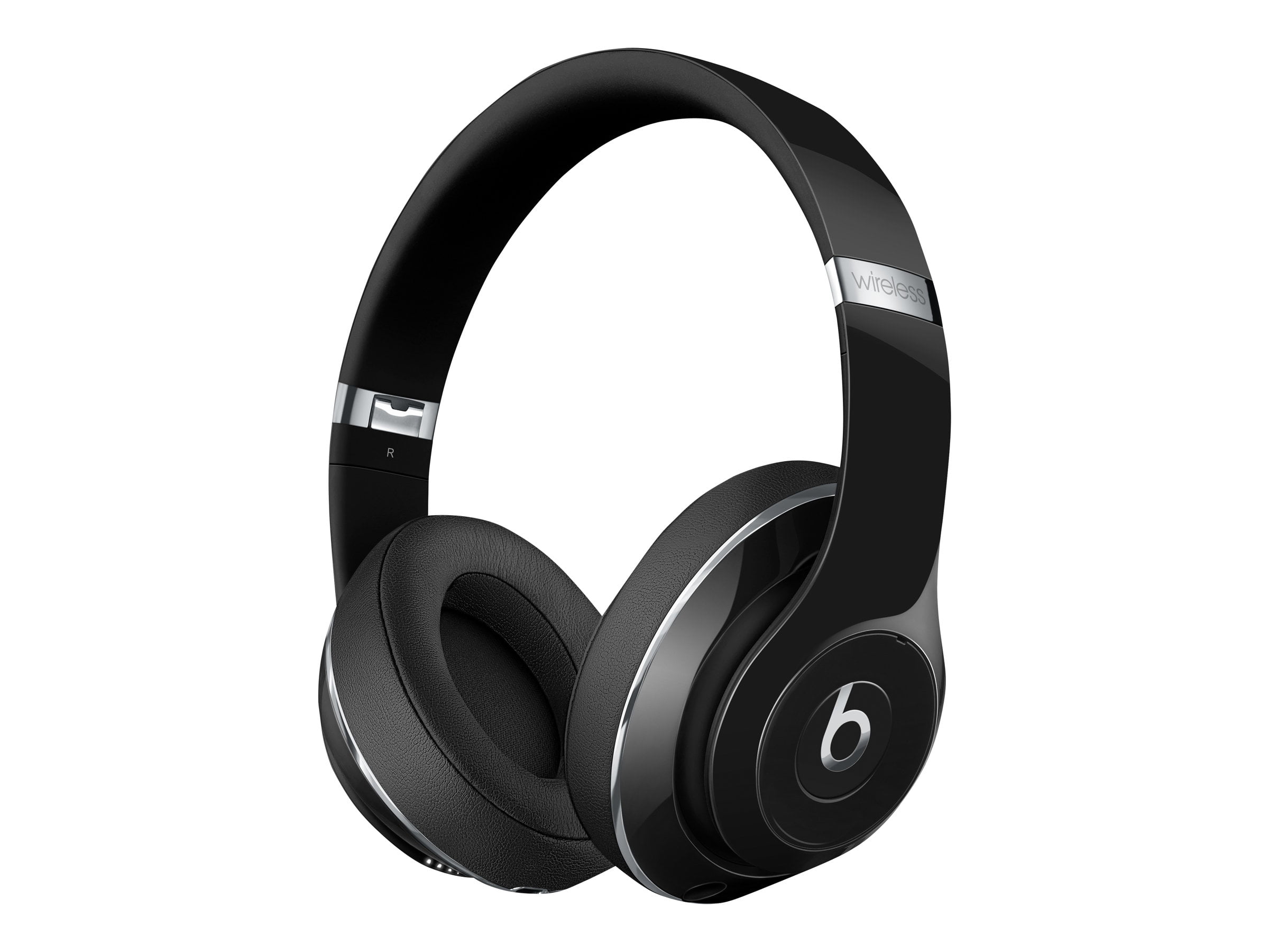 Beats Studio Wireless - Headphones with mic - full size - Bluetooth -  wireless - active noise canceling - gloss black - for 12.9-inch iPad Pro;  