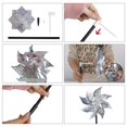 thumbnail image 2 of Paquete de 10 molinetes reflectantes para decoración de jardín Hausse, 2 of 7
