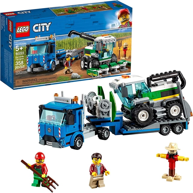 Kit de Construcción Transporte Cosechadora LEGO City 60223 con 358 piezas LEGO 60223